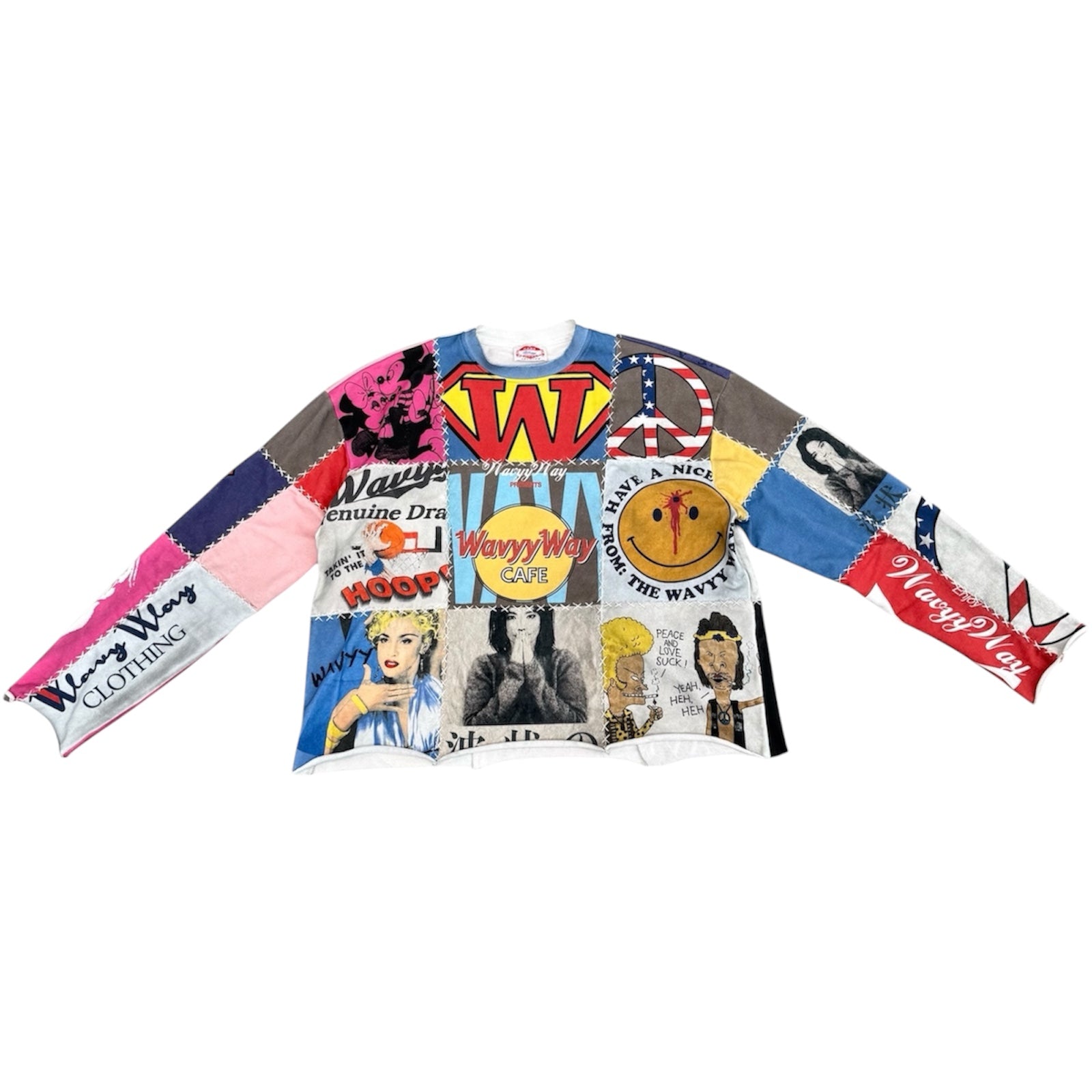 Wavyy Archive Patchwork Longsleeve