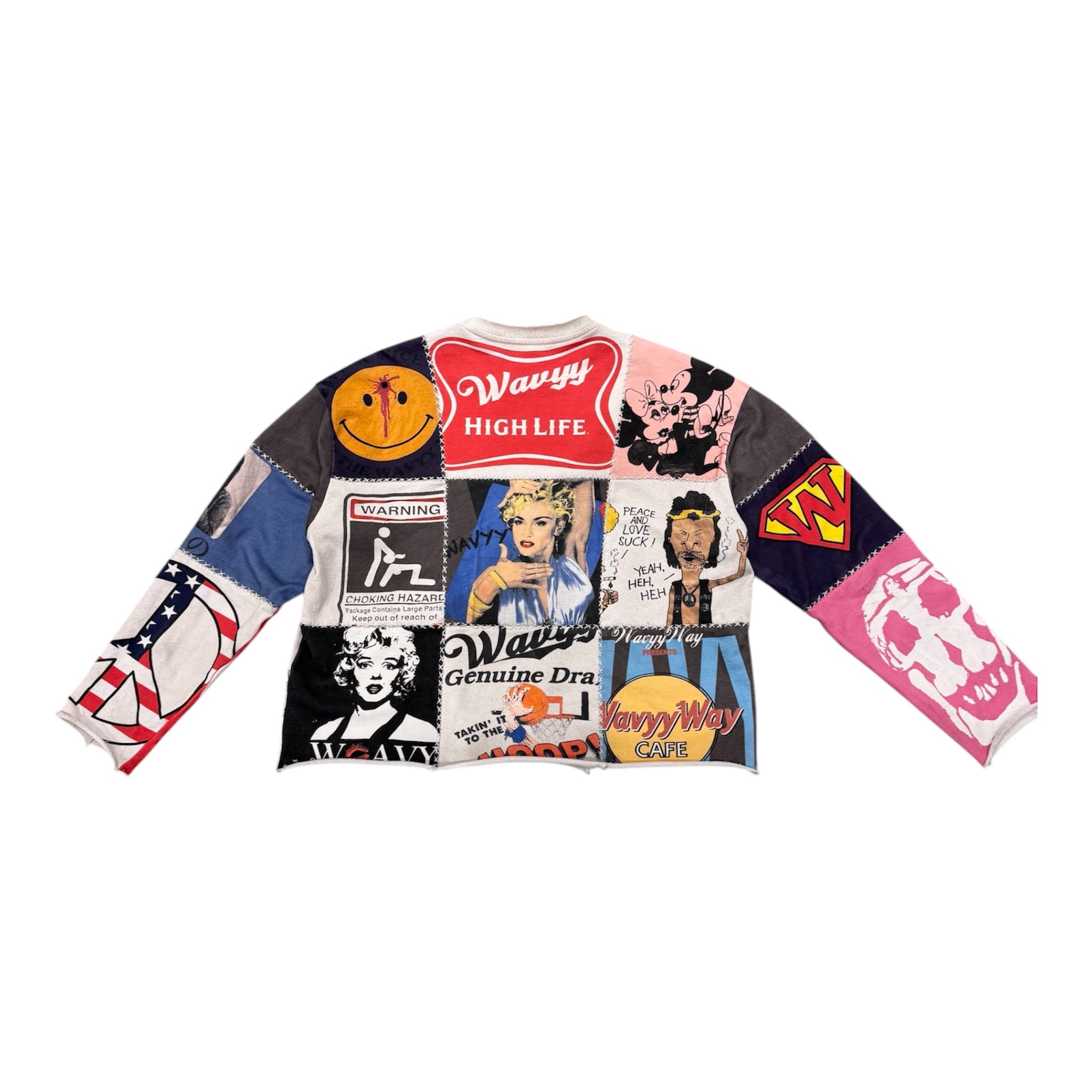 Wavyy Archive Patchwork Longsleeve